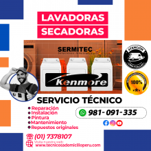 A tiempo Reparación Lavadora KENMORE 981091335 COMAS